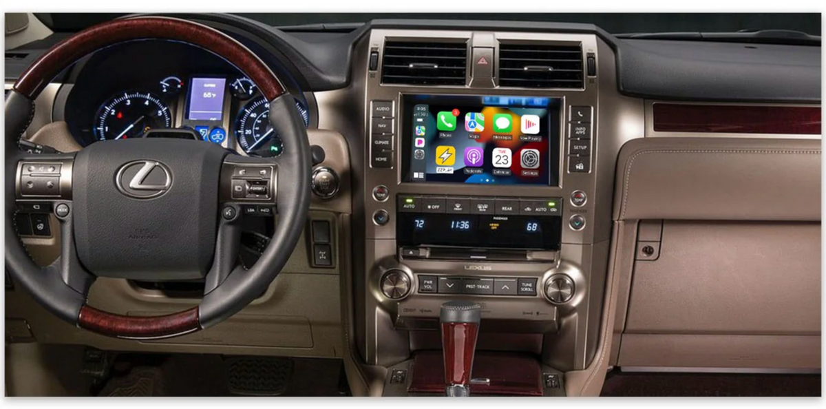Lexus GX460 2014-2021 (W/ Factory NAV) Wireless CarPlay/Android Auto Add on Interface