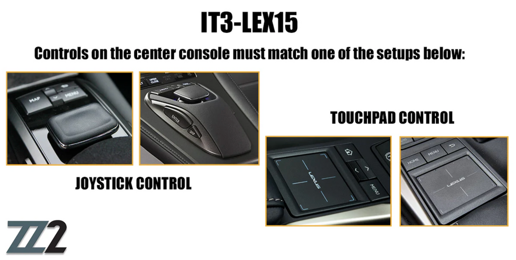 Lexus Models 2014-2021 Wireless CarPlay/Android Auto Add on Interface