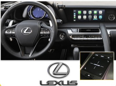 Lexus Models 10/12.3 Inch Screen 2014-2021 Wireless CarPlay/Android Auto Add on Interface