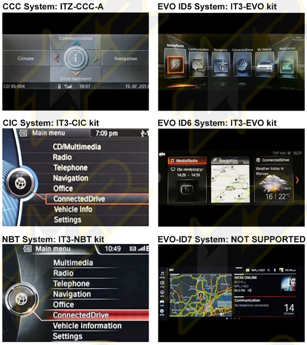 Rolls-Royce Ghost (W/ EVO Infotainment) Wireless CarPlay/Android Auto Add on Interface