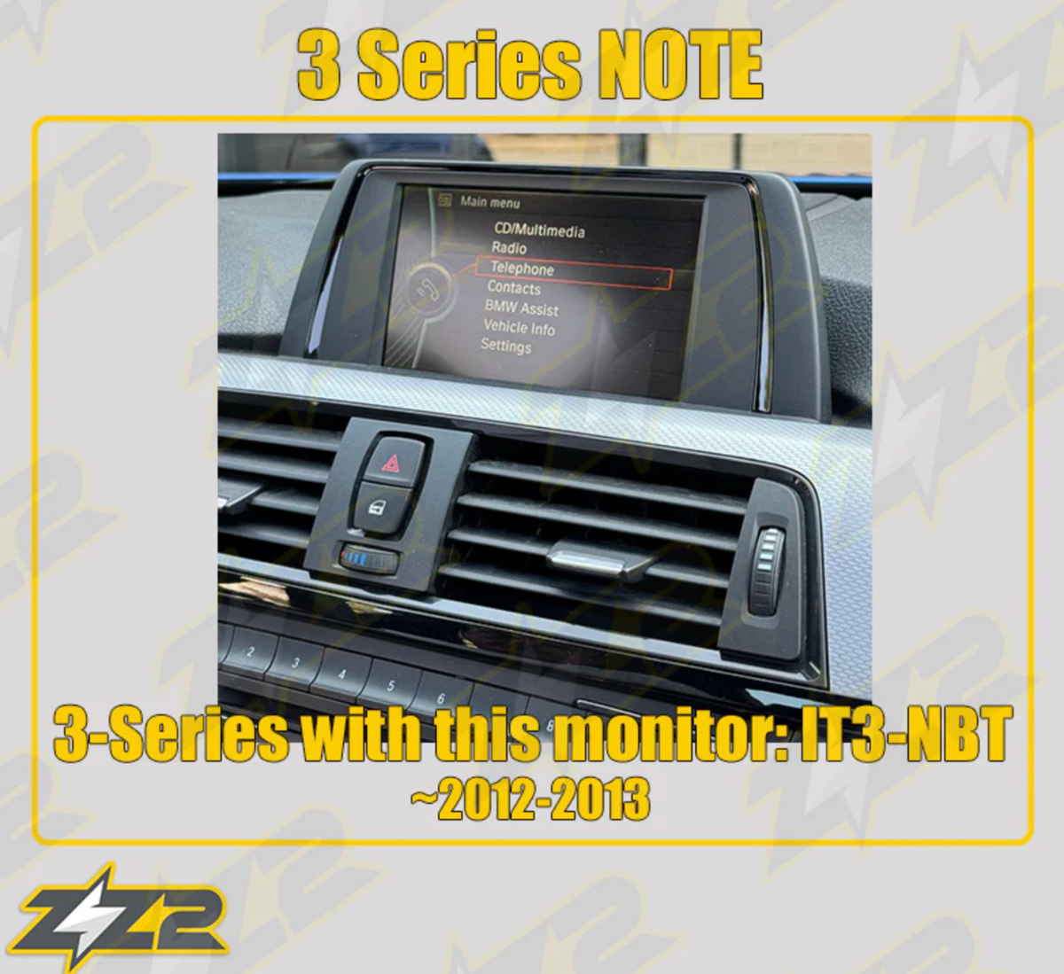 BMW Models (W/ CIC Infotainment) Wireless CarPlay/Android Auto Add on Interface