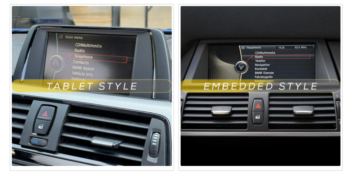 BMW Models (W/ CIC Infotainment) Wireless CarPlay/Android Auto Add on Interface
