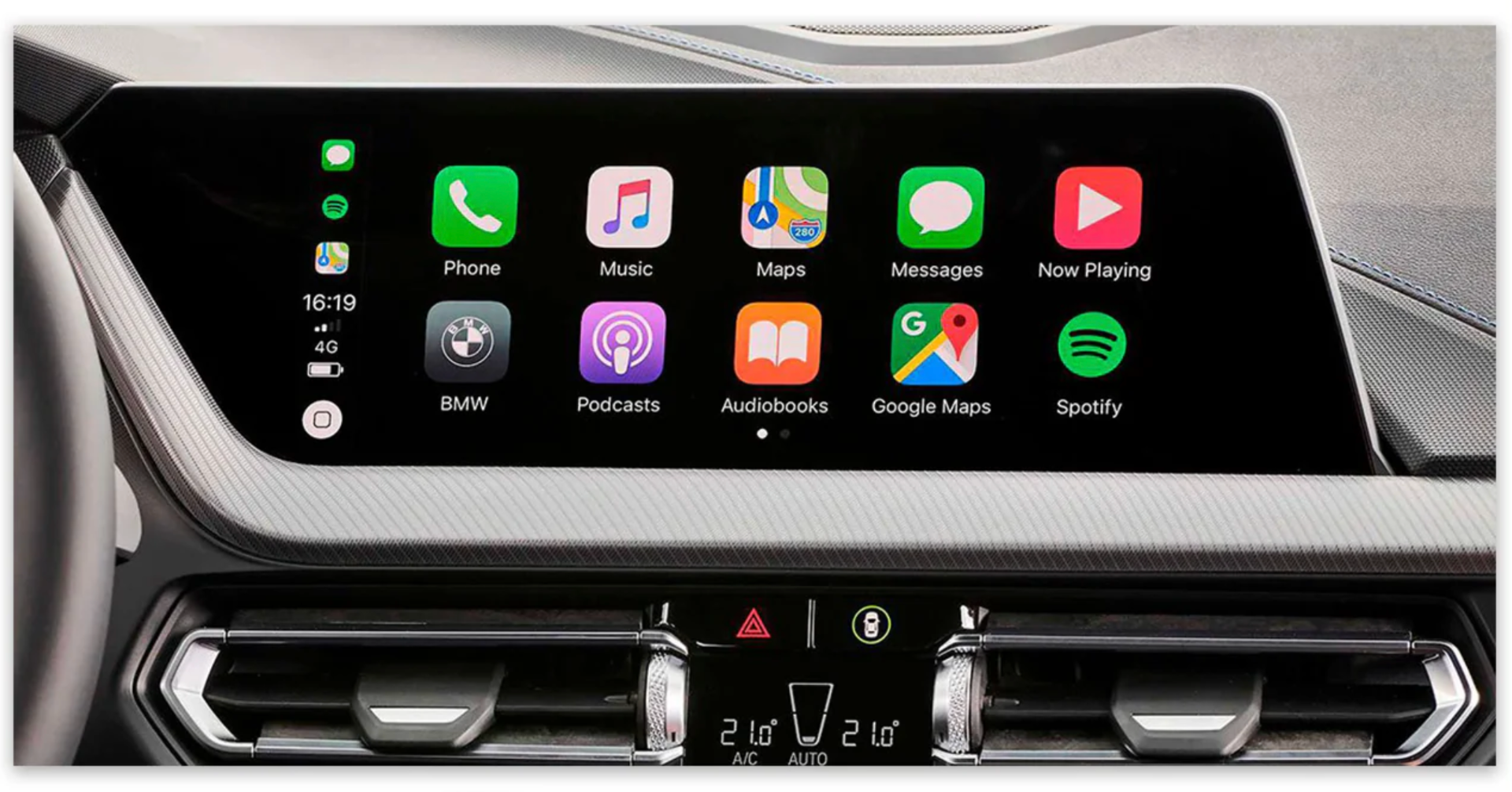 Toyota SUPRA 2019-2023 (W/ EVO Infotainment) Wireless CarPlay/Android Auto Add on Interface
