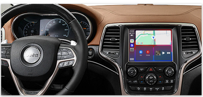 Jeep Cherokee Grand Cherokee Wireless CarPlay/Android Auto Add on Interface