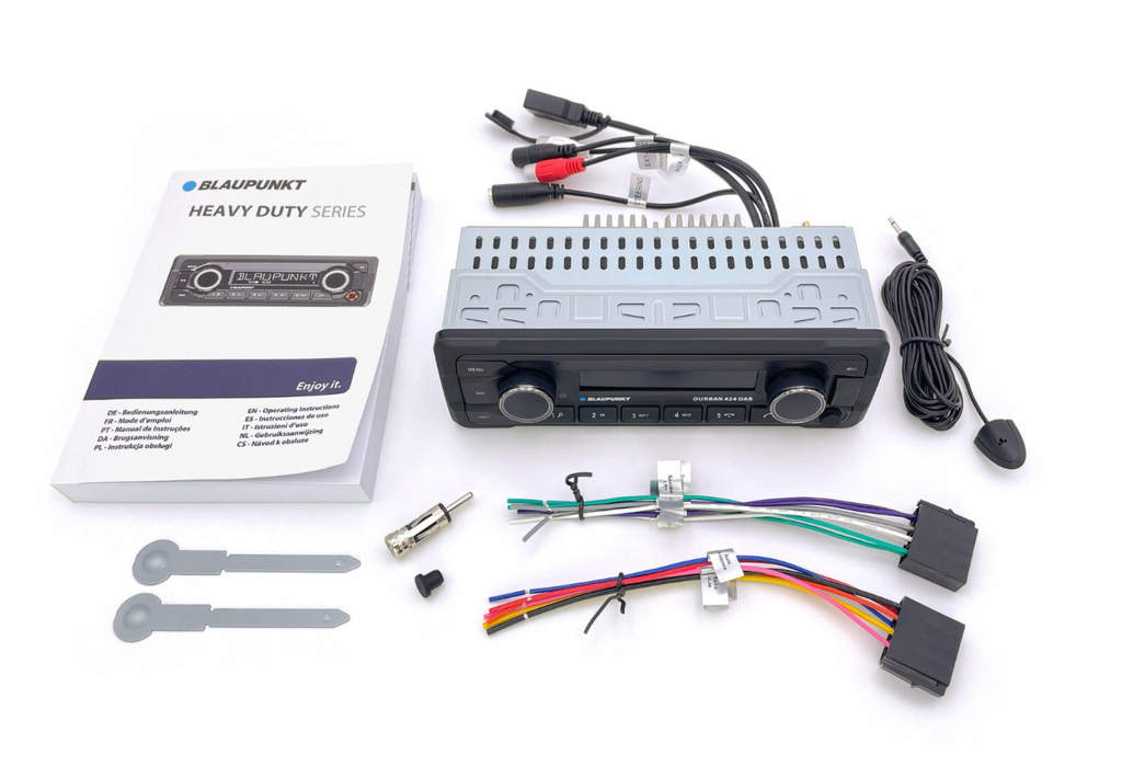 Blaupunkt Durban 424 DAB - 24V Retro Bluetooth DAB USB AUX Car Stereo