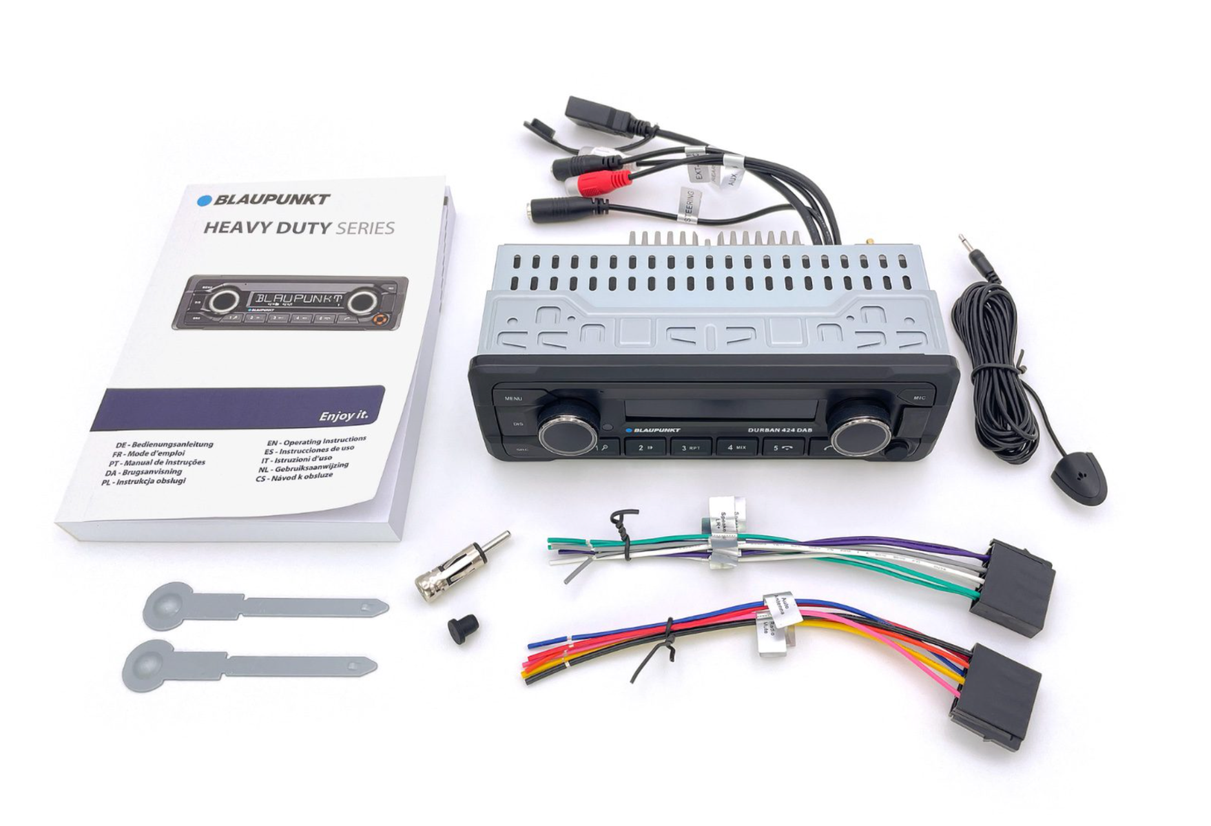 Blaupunkt Durban 424 DAB - 24V Retro Bluetooth DAB USB AUX Car Stereo