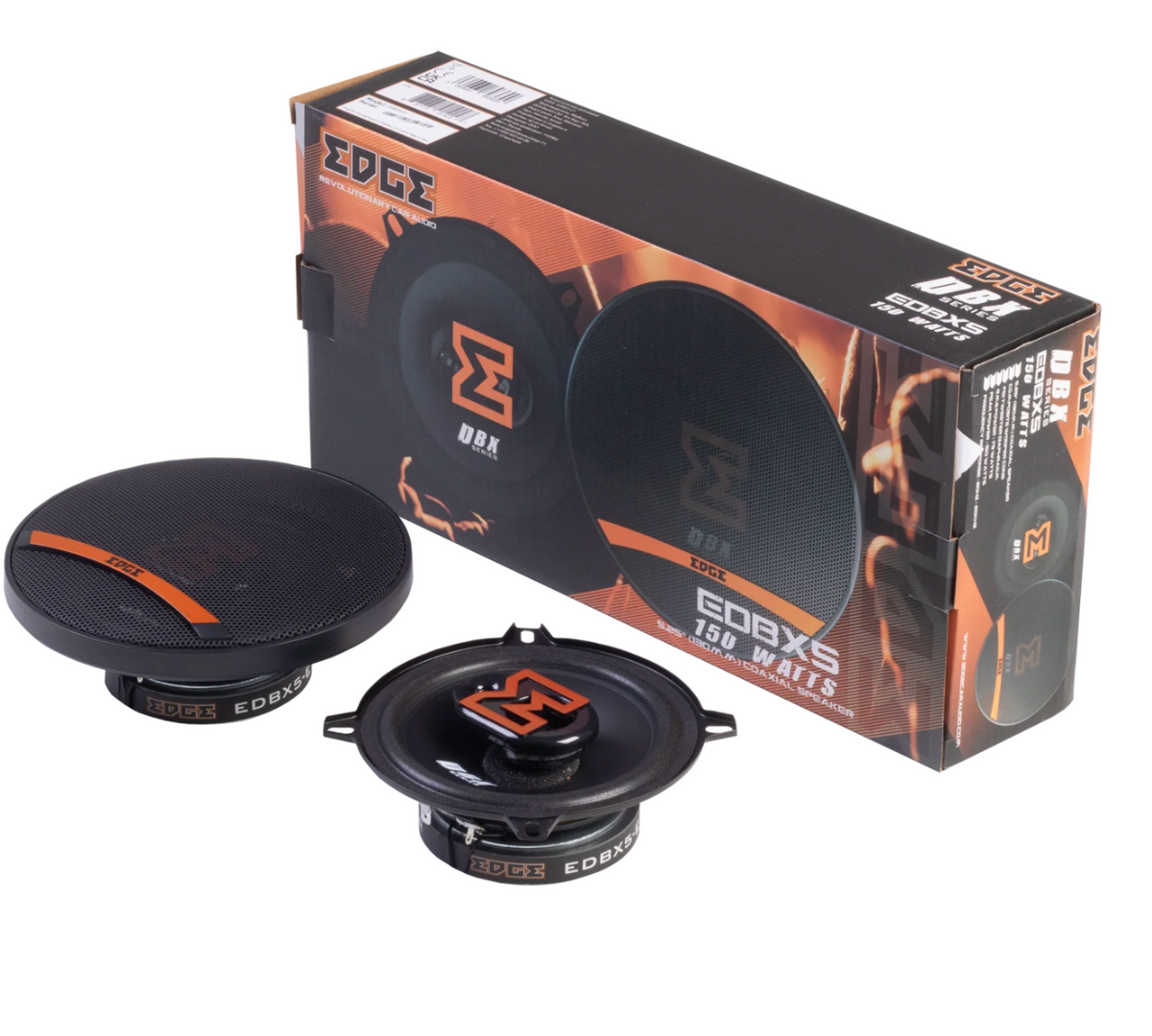 Edge EDBX5-E1 - 5.25 Inch 2 Way Coaxial Car Door Speaker 300W
