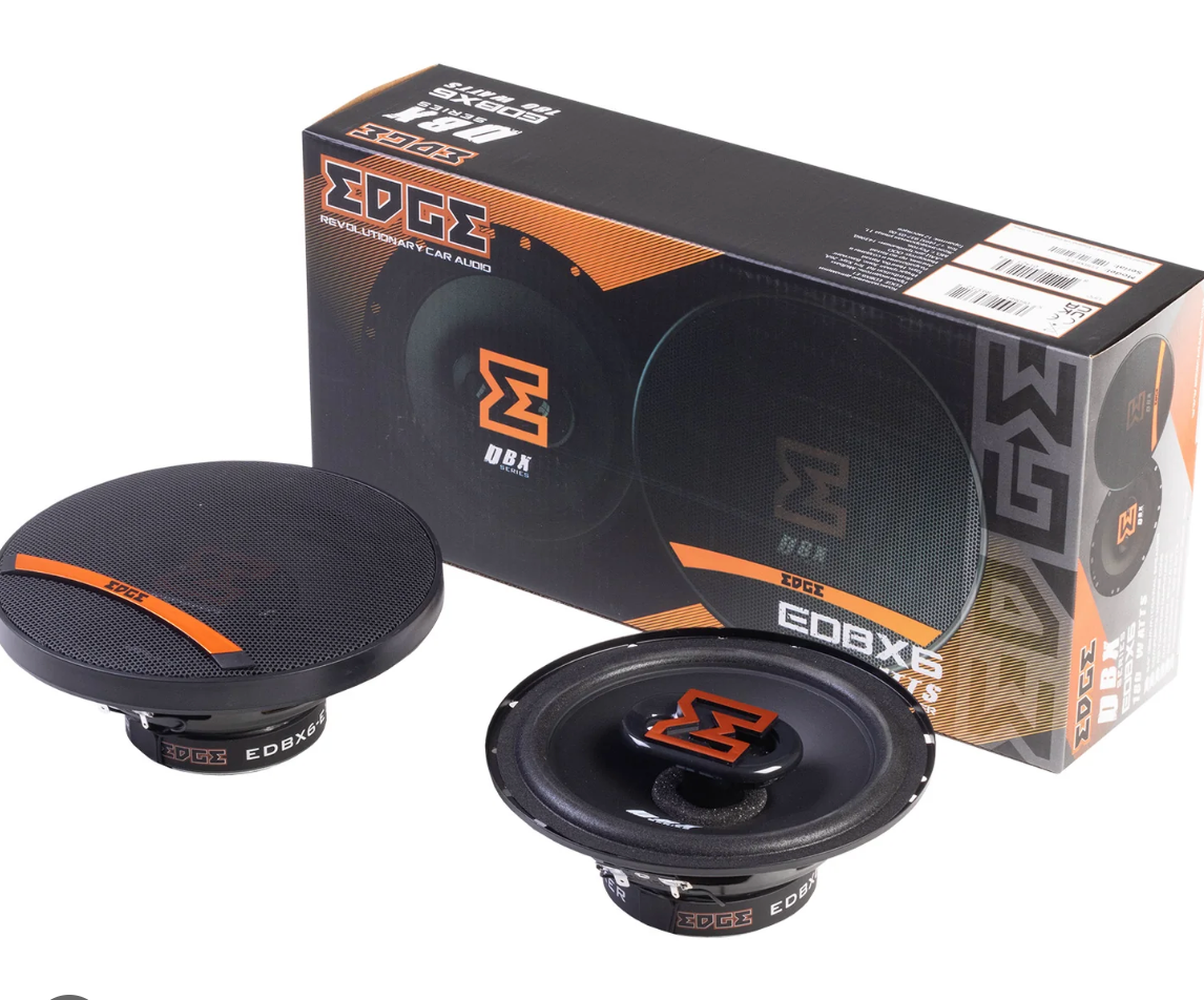 Edge EDBX6-E1 - 6.5 Inch 2 Way Coaxial Car Door Speakers 360W