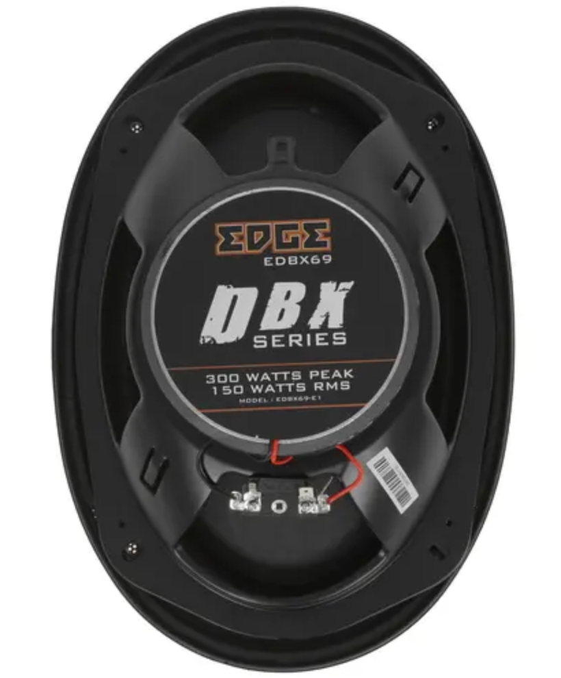 EDGE EDBX69-E1 - 6 x 9 inch 3-Way Coaxial Shelf Speakers 600W