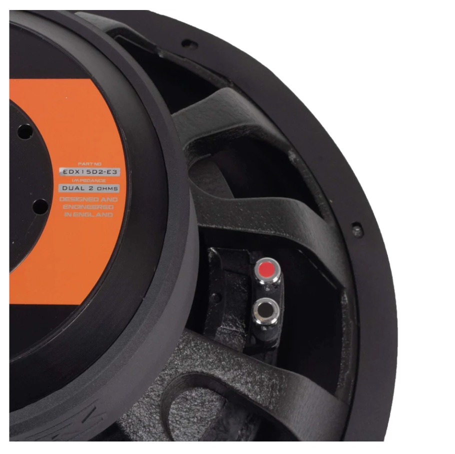 Edge EDX12D2-E3 - 12 Inch Dual 2 Ohm Car Subwoofer 4000W