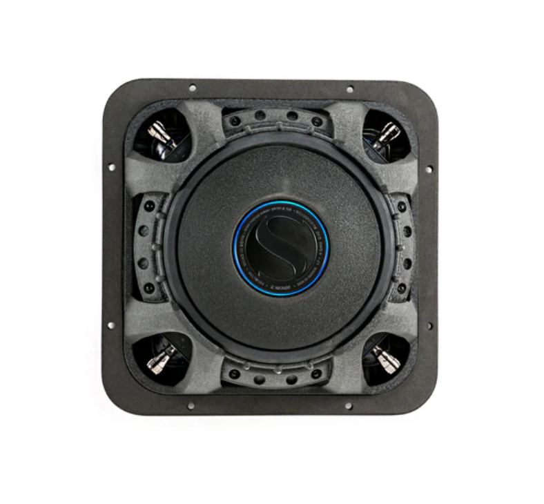 Kicker KA44L7S104 - 10 Inch Square Dual 4 Ohm Car Subwoofer