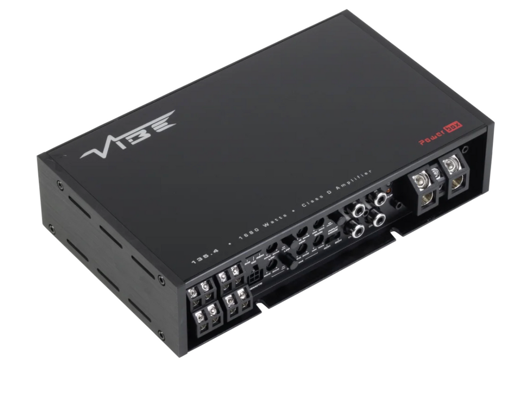 VIBE POWERBOX135.4-V5 - 4 Channel Stereo Amplifier 1680 Watts