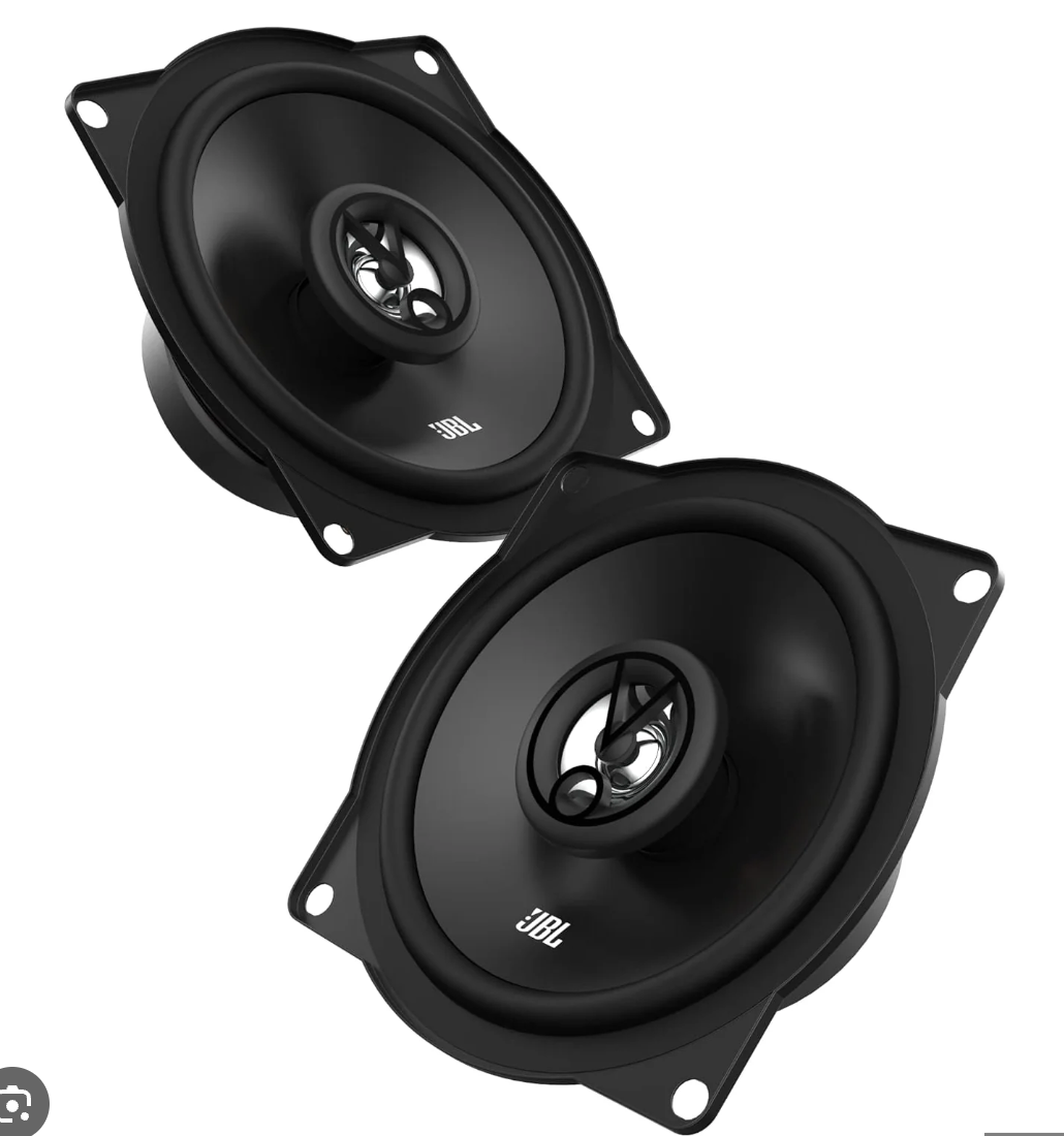 JBL STAGE1 51F - 5.25" 130mm 2-Way Coaxial Car Door Speakers 300W Total Power