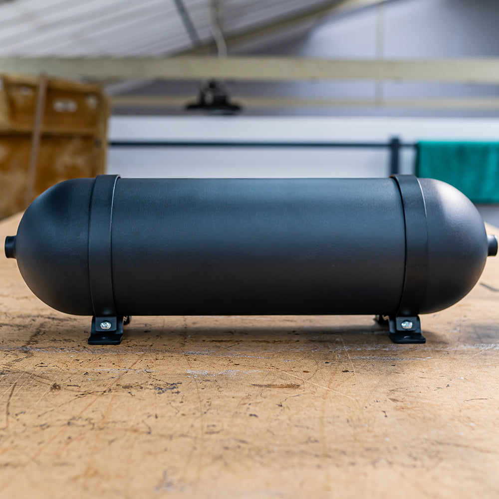 3 Gallon Black Seamless Tank By CompressAir