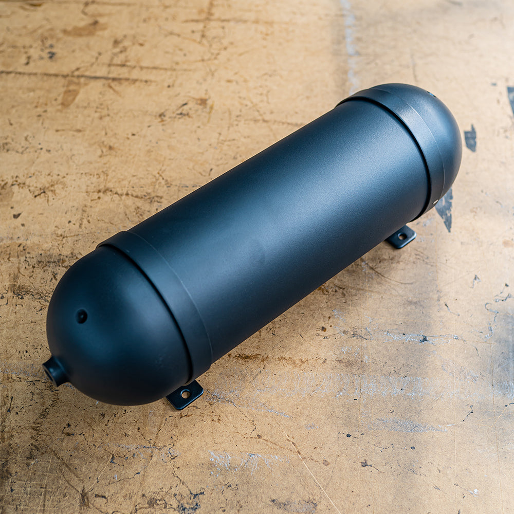 3 Gallon Black Seamless Tank By CompressAir