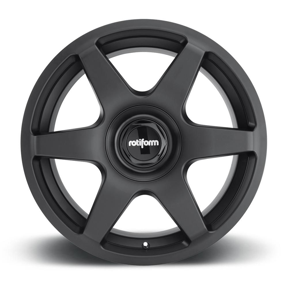 Rotiform SIX - Matt Black Alloy Wheels (Single Wheel)