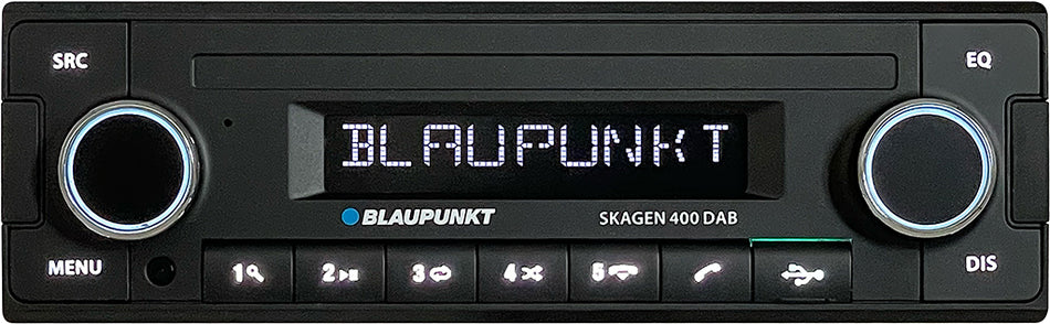 Blaupunkt SKAGEN 400DAB-BT MP3 USB Bluetooth DAB+ iPhone Stereo Tuner