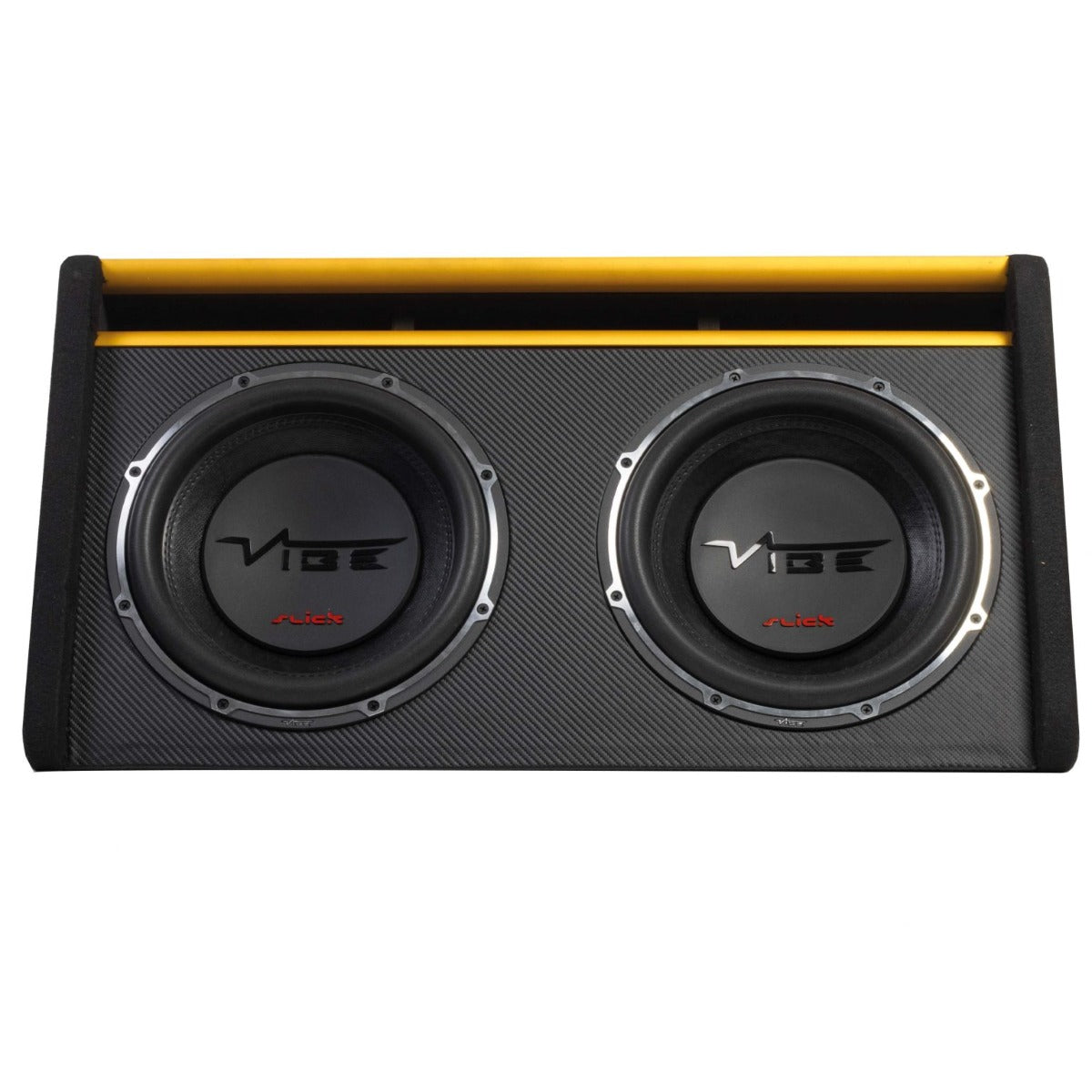 Vibe SLICKMIT12T-V3 12" Twin Passive Enclosure Subwoofer 3000W