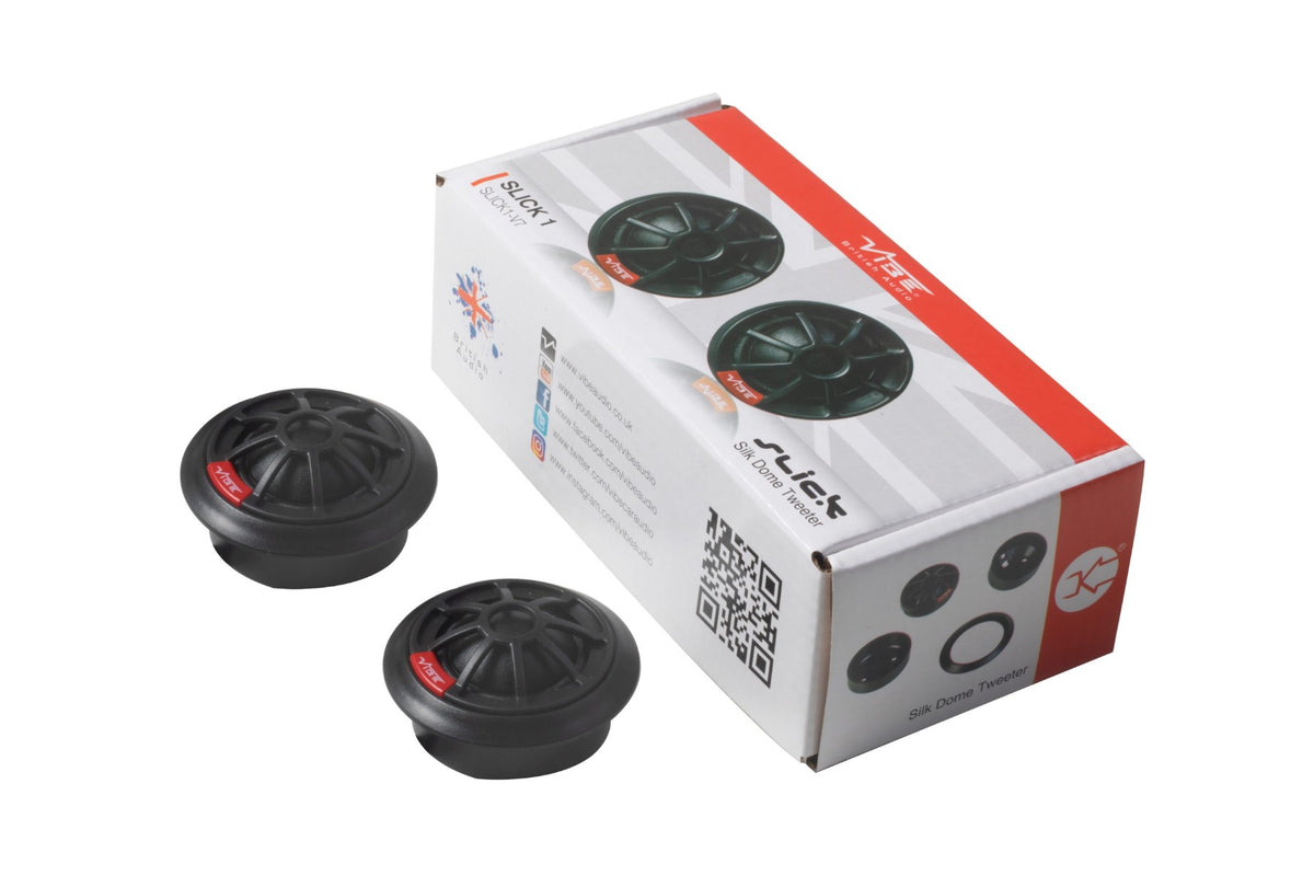 Vibe SLICK1-V4 Slick 1" Car Component Tweeter