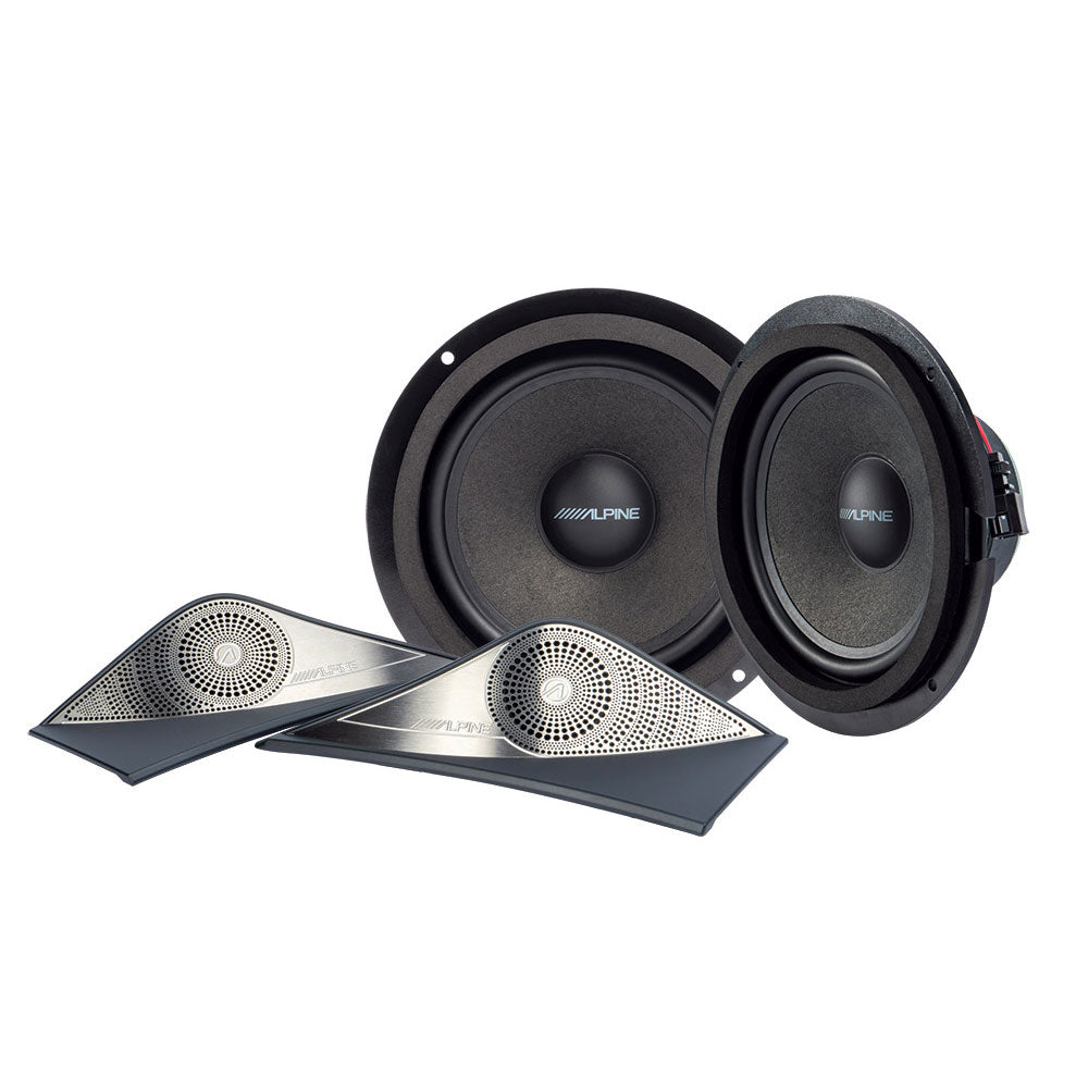 Alpine SPC-106S907 - 6.5 Inch 2-Way Component Speaker Upgrade for Sprinter 2018 Onwards