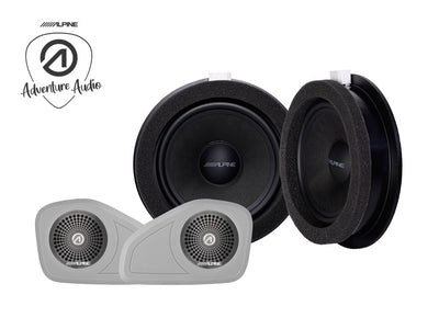 Alpine SPC-106TRA7 - FORD Transit Custom Replacement 6.5" Custom Fit Speakers 180W