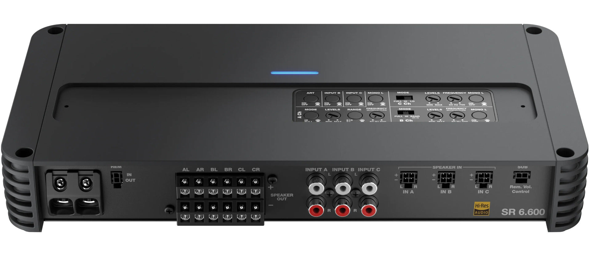 Audison SR 6.600 - 6 Channel Amplifier with Crossover