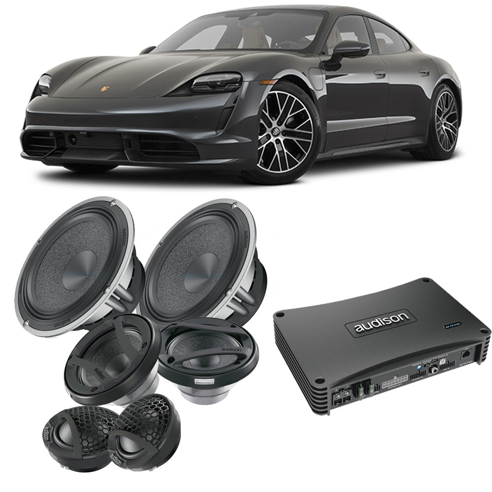 Bespoke Car Audio VOCE Speaker Upgrade For Porsche Taycan S Taycan Turismo Taycan