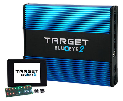 TARGET BLU EYE 2 - Emergency Vehicle & Tetra Radio Detecto / Early Warning - LED Mirror Kit