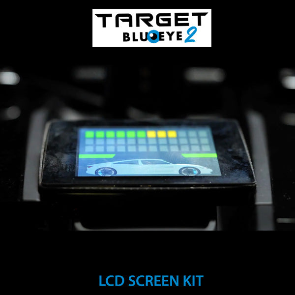 TARGET BLU EYE 2 - Emergency Vehicle & Tetra Radio Detecto / Early Warning - LCD Display Kit