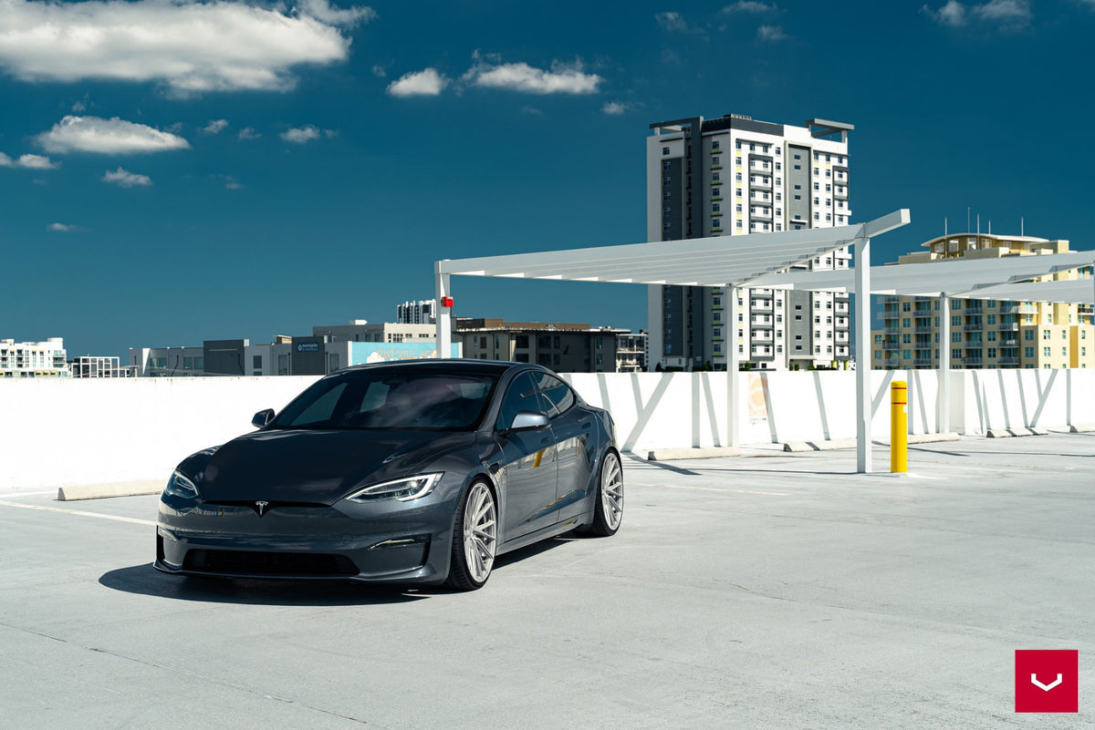 VOSSEN HYBRID FORGED SERIES HF-4T SILVER POLISHED