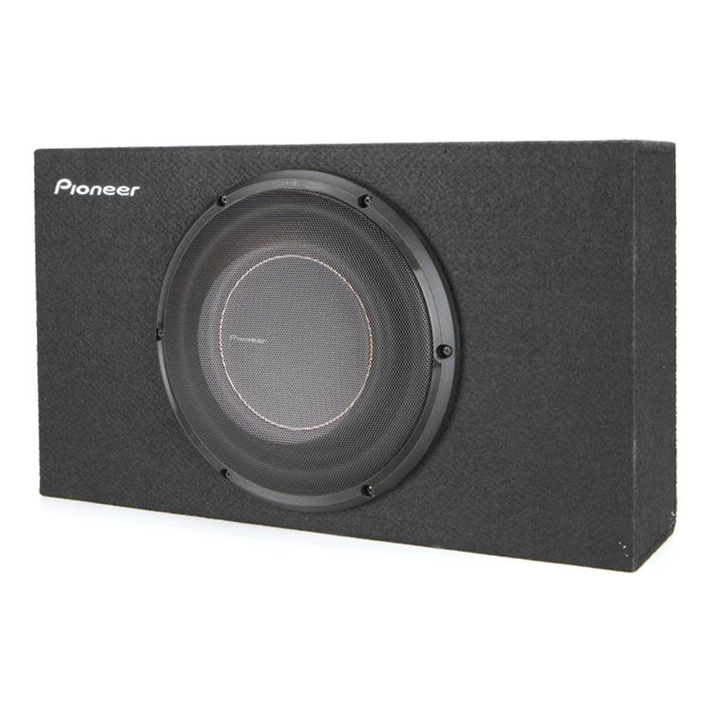 Pioneer TS-D10LB 10" D Series Shallow Mount Pre-Loaded Subwoofer 1300W