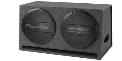 Pioneer TS-WX1220AH - Twin 12" Active Bass Reflex Bass Package 3000W