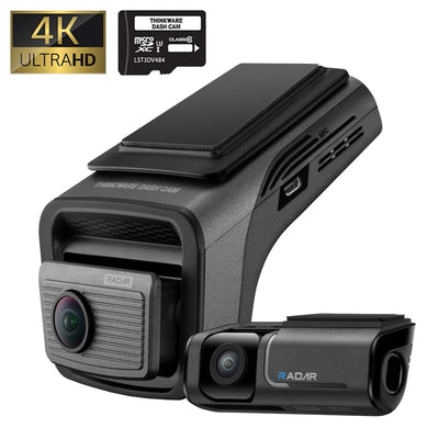 Thinkware U3000 PRO - 4K UHD 64GB Front & Rear Dash Cam with Radar