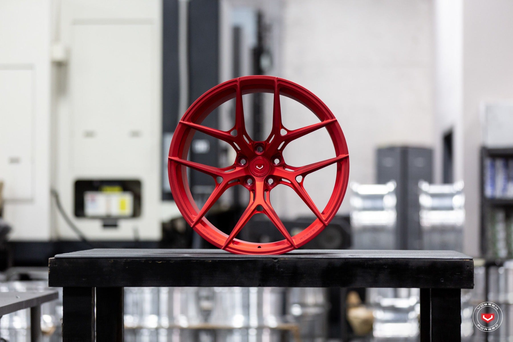 VOSSEN FORGED S21-01 MONOBLOCK VOSSEN RED