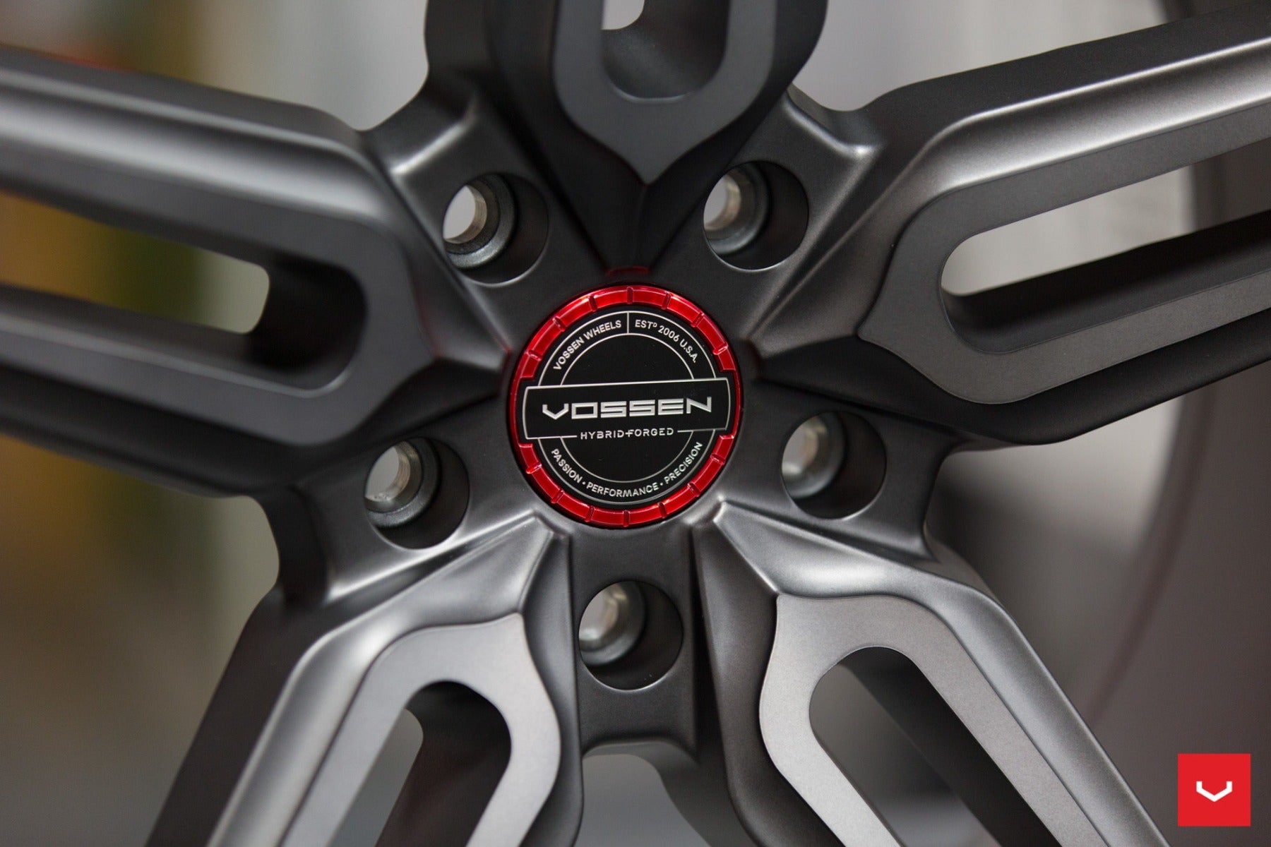 VOSSEN HYBRID FORGED SERIES HF-1 TINTED MATT GUNMETAL