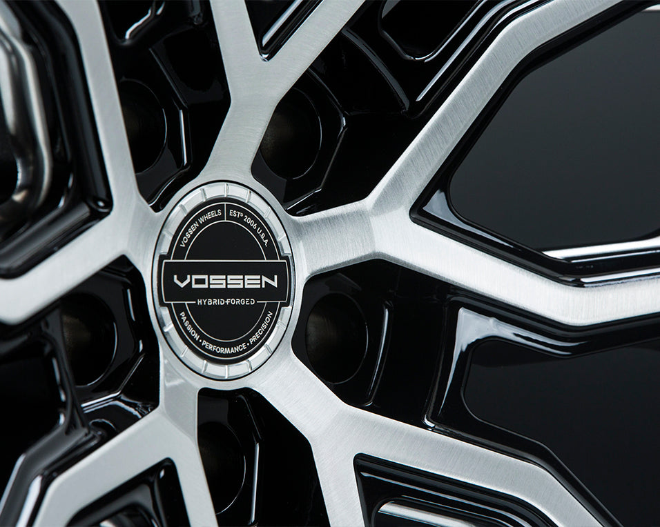 VOSSEN HYBRID FORGED SERIES HF-2 BRUSHED GLOSS BLACK