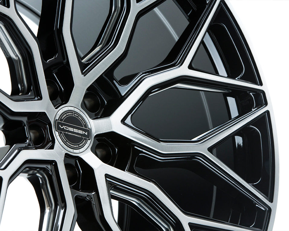 VOSSEN HYBRID FORGED SERIES HF-2 BRUSHED GLOSS BLACK