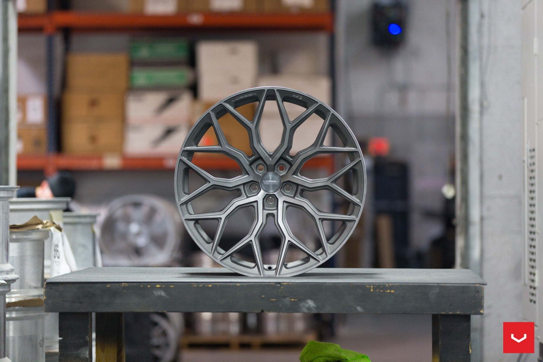 VOSSEN HYBRID FORGED SERIES HF-2 TINTED MATT GUNMETAL