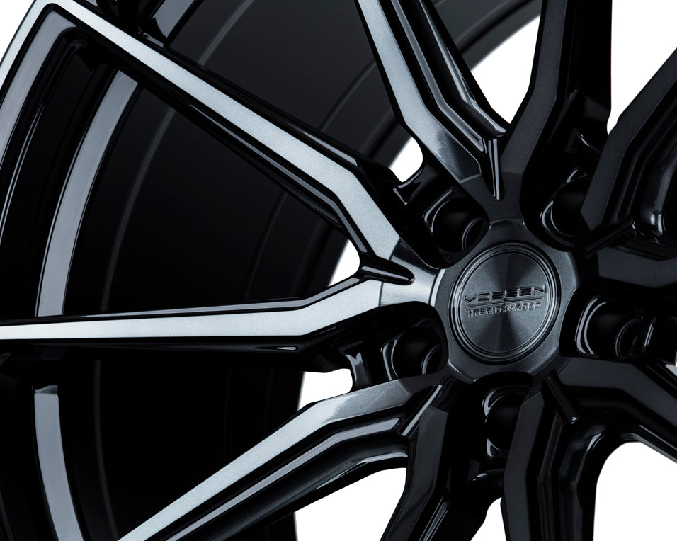 VOSSEN HYBRID FORGED SERIES HF-3 DOUBLE TINTED GLOSS BLACK