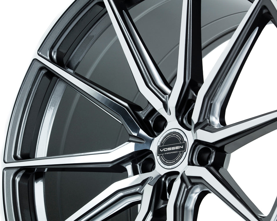 VOSSEN HYBRID FORGED SERIES HF-3 GLOSS GRAPHITE POLISHED