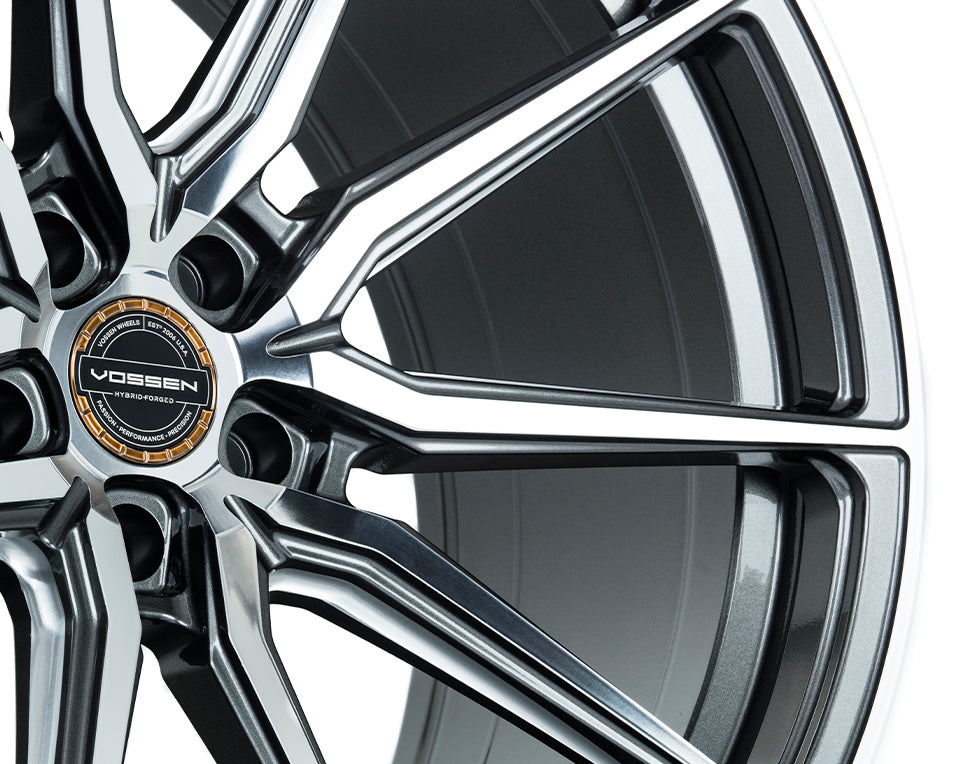 VOSSEN HYBRID FORGED SERIES HF-3 GLOSS GRAPHITE POLISHED
