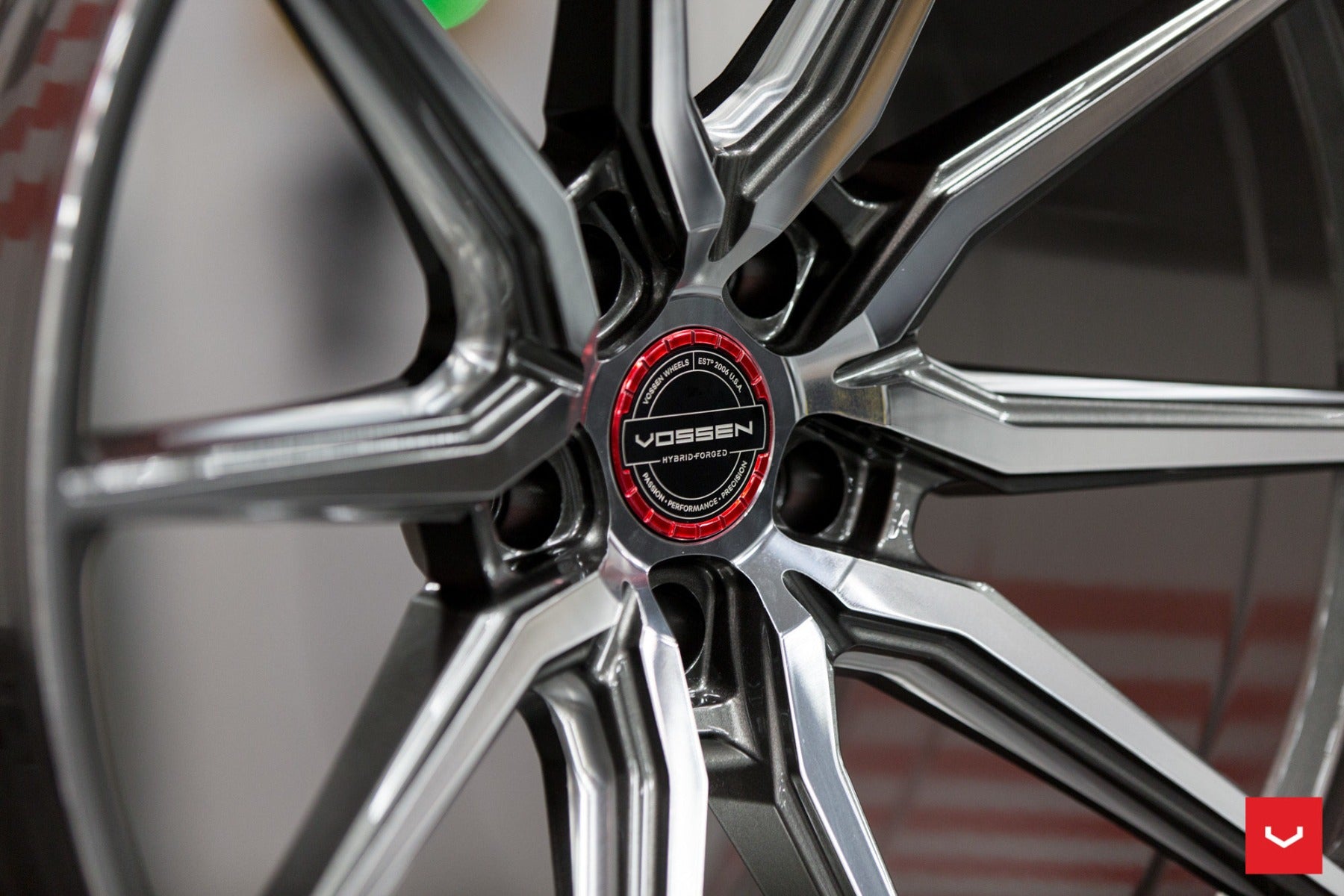 VOSSEN HYBRID FORGED SERIES HF-3 GLOSS GRAPHITE POLISHED
