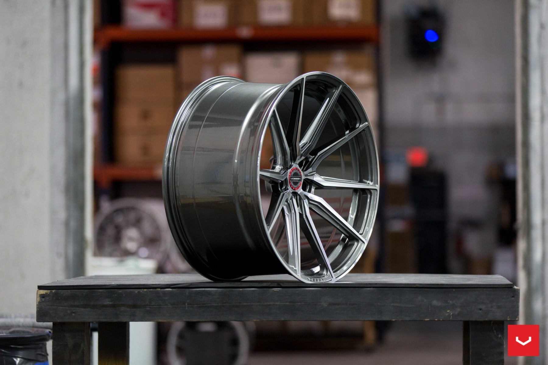 VOSSEN HYBRID FORGED SERIES HF-3 GLOSS GRAPHITE POLISHED
