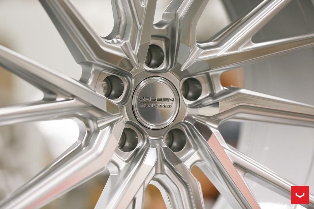 VOSSEN HYBRID FORGED SERIES HF-4T SILVER POLISHED