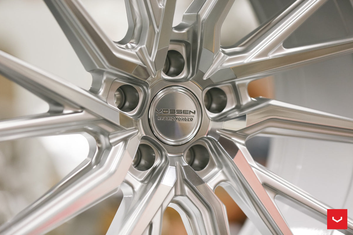 VOSSEN HYBRID FORGED SERIES HF-4T SILVER POLISHED