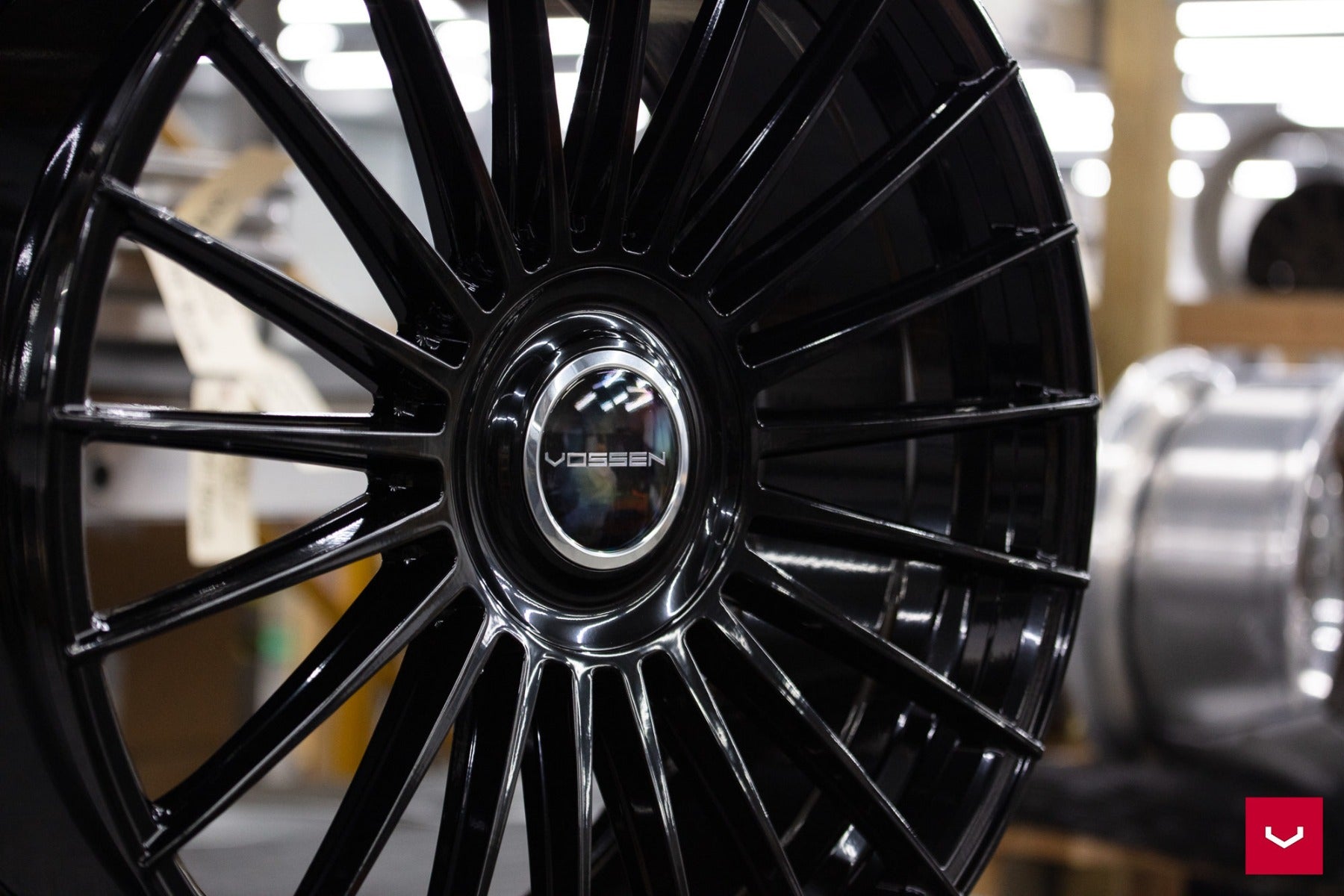 VOSSEN HYBRID FORGED SERIES HF-8 GLOSS BLACK