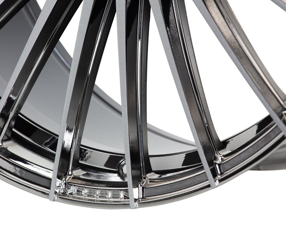 VOSSEN HYBRID FORGED SERIES HF-8 BRUSHED GLOSS BLACK EMC