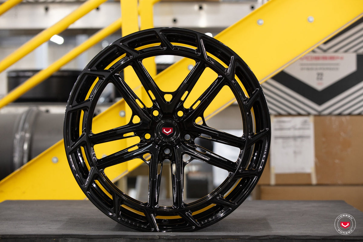 VOSSEN FORGED LC3-03T MONOBLACK SATIN BLACK