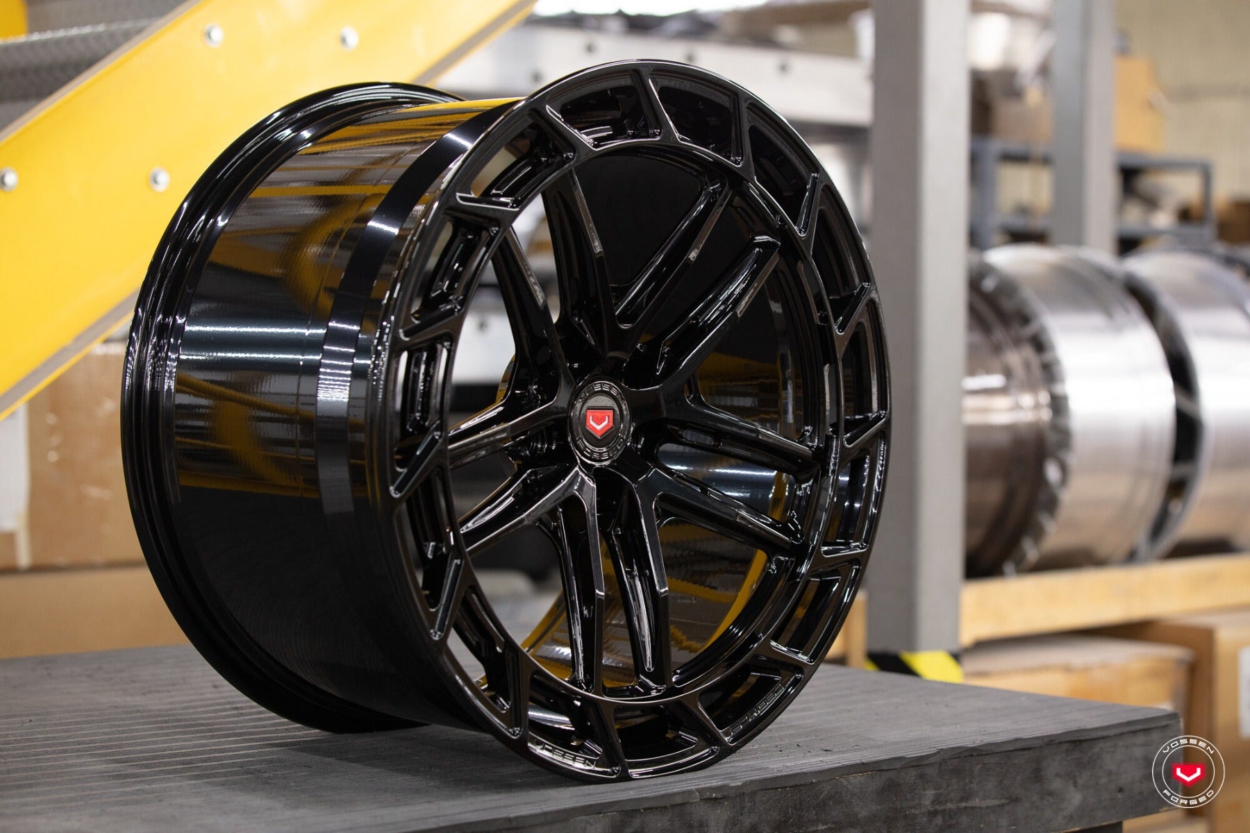 VOSSEN FORGED LC3-03T MONOBLACK SATIN BLACK
