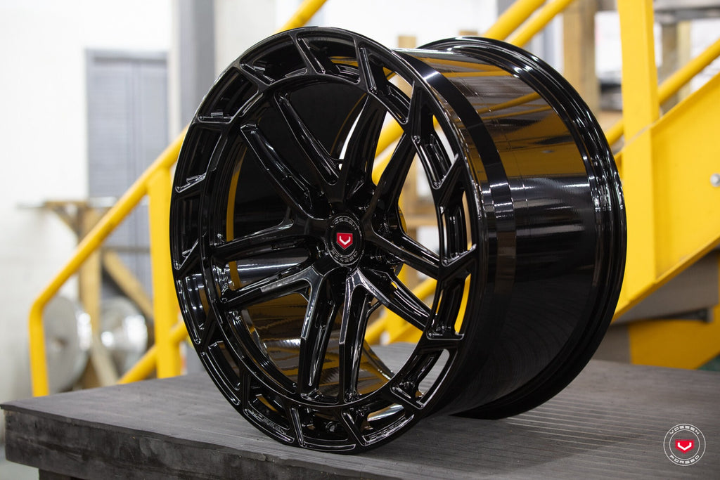 VOSSEN FORGED LC3-03T MONOBLACK SATIN BLACK